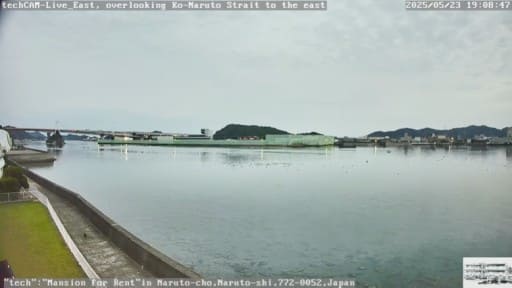 大毛島からの小鳴門海峡