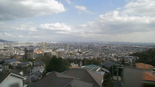 宝塚市 甲子園大学からの眺め