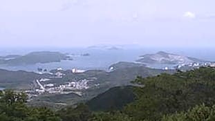 朝熊山山頂からの眺め