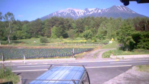 木曽町から見る木曽御嶽山