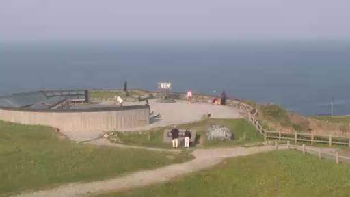 襟裳岬灯台からの眺め