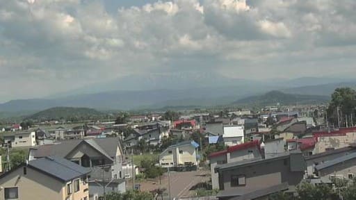 比布町から見る大雪山