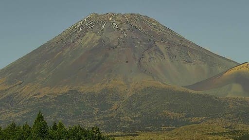 富士山こどもの国付近から見た富士山