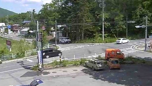 北軽井沢交差点