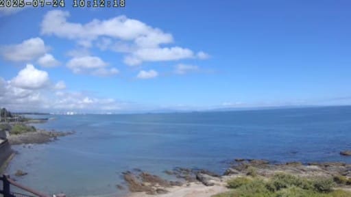 道の駅さがのせきからの別府湾