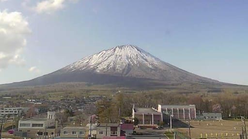 真狩村から見る羊蹄山