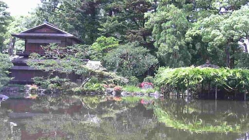 京都御苑 (九條家の遺構・拾翠亭)