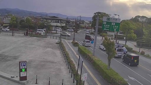 太宰府市内の道路状況