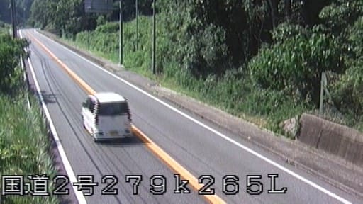 国道2号 (日名内周辺)