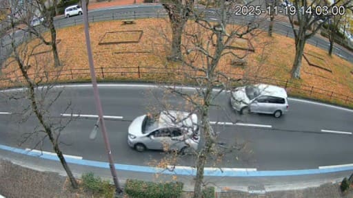 卸町大通 仙台測器社前