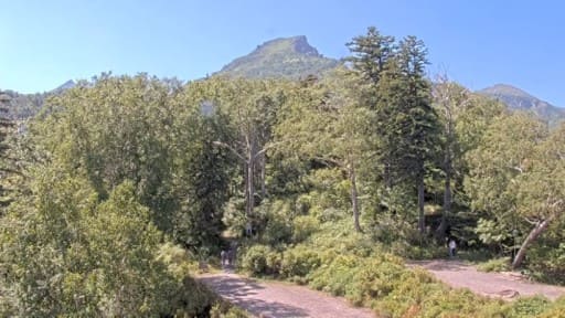 大雪山系黒岳五合目 山頂方向