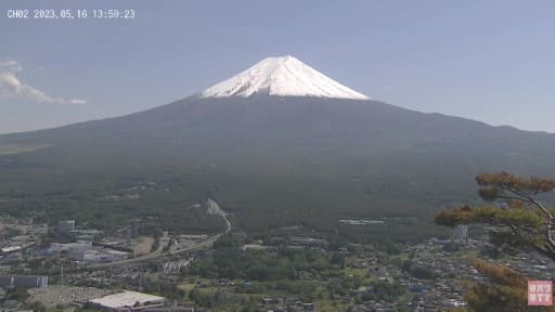 富士山パノラマロープウェイ展望台からの眺め