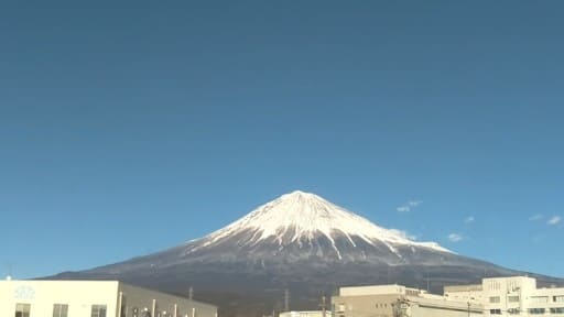 富士宮市三園平から望む富士山