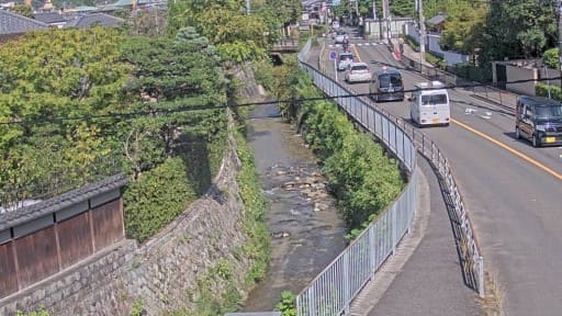 白川 京都市動物園前付近