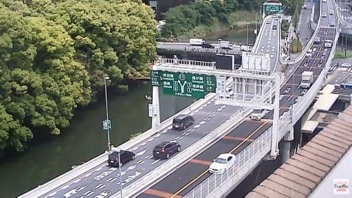 首都高速4号新宿線 赤坂見附付近