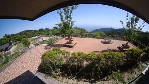 六甲山ビジターセンターからの眺め