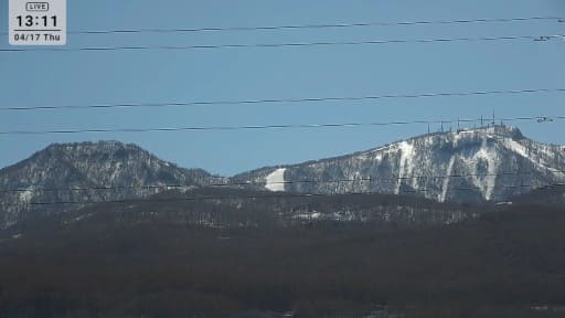 札幌市手稲区から望む手稲山