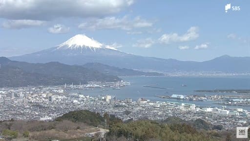 日本平から望む富士山