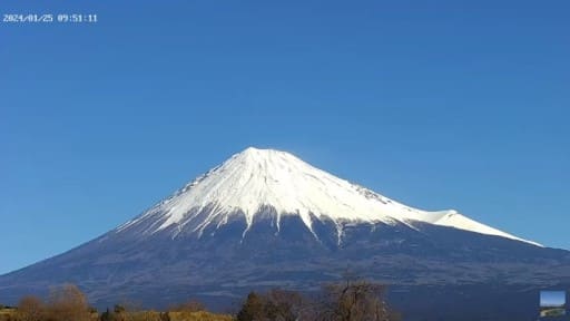 富士市岩本からの富士山