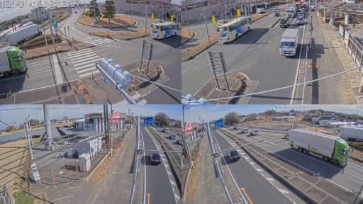 国道354号 館林インター前交差点