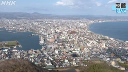 函館の様子