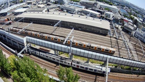 阪神電車 尼崎車庫