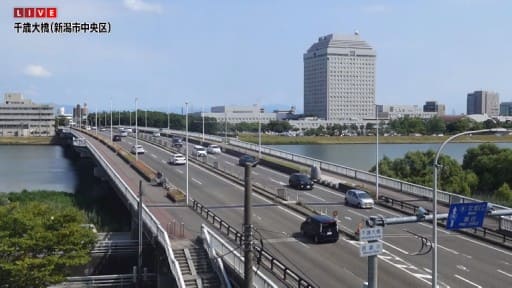 新潟市 千歳大橋