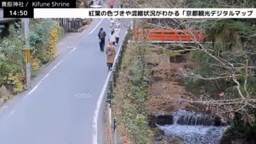 貴船神社 参道