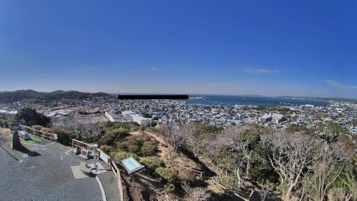 館山城 山頂からの眺望