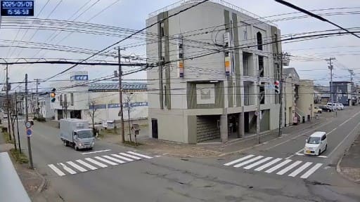 中標津空港線 大通北2丁目交差点