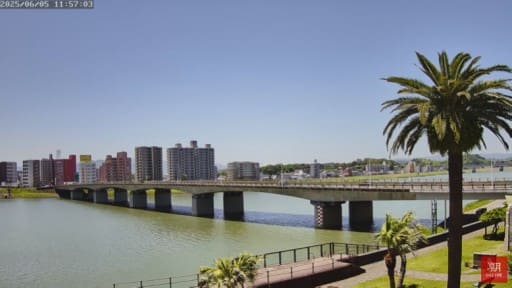 大淀川 橘橋付近