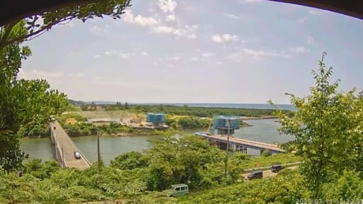 寺泊 大河津分水河口