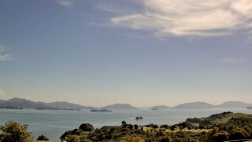 瀬戸内ゴルフリゾートから望む瀬戸内海