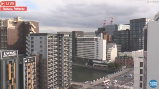 中洲中島町から天神方面