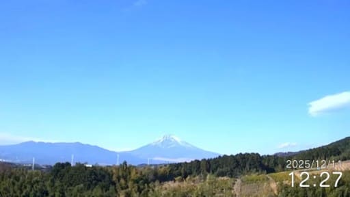 月光天文台からの富士山