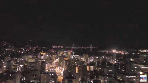 長崎市役所屋上からの眺望